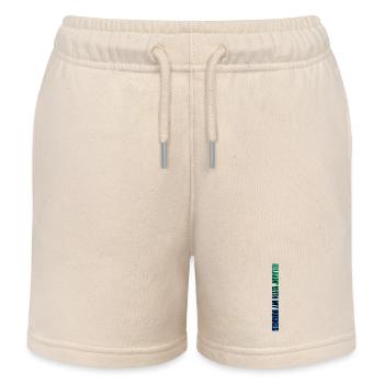Relaxin' With My Bunnies – Neon style with a relaxed touch - Kids Organic Sweat Shorts by Stanley/Stella - soft Ecru - Front