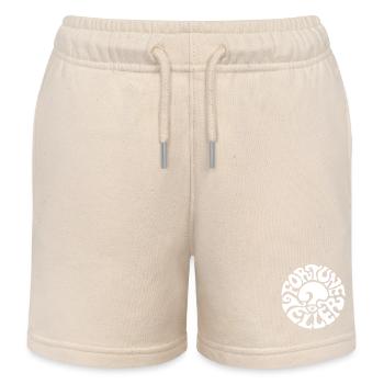 FORTUNE TELLER sixties fortune teller psychedelic 60 - Kids Organic Sweat Shorts by Stanley/Stella - soft Ecru - Front