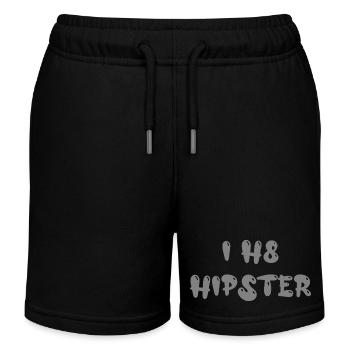 I H8 hipster - Short de jogging enfant bio Stanley/Stella - noir - Devant