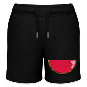 Melon Fruit - Short de jogging enfant bio Stanley/Stella - noir - Devant