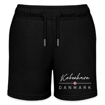 Dänemark - Kobenhavn - Danemark - Danemark - Short de jogging enfant bio Stanley/Stella - noir - Devant