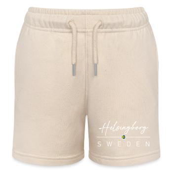 Schweden - Helsingborg - Sweden - Sverige - Kinder Organic Joggingshorts Mini Bolter von Stanley/Stella - Natur - Vorne