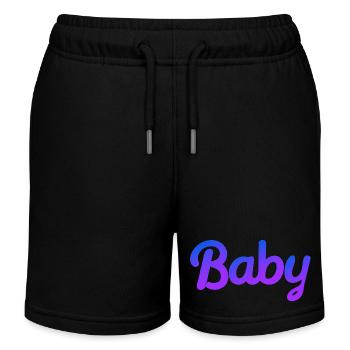 BÉBÉ COOL - Short de jogging enfant bio Stanley/Stella - noir - Devant