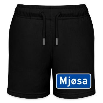Lac Mjøsa - Short de jogging enfant bio Stanley/Stella - noir - Devant