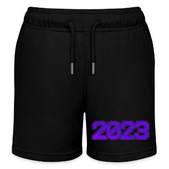 Ordinateurs 2023 - Short de jogging enfant bio Stanley/Stella - noir - Devant