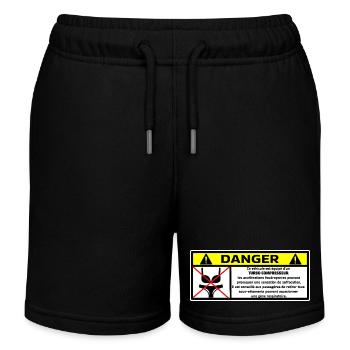 Auto - Kinder Organic Joggingshorts Mini Bolter von Stanley/Stella - Schwarz - Vorne
