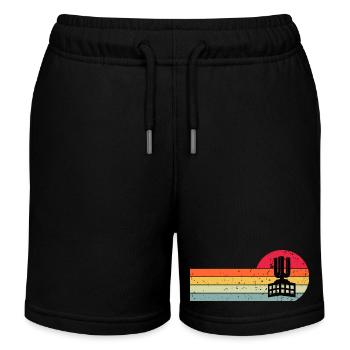 Dortmund U - Kinder Organic Joggingshorts Mini Bolter von Stanley/Stella - Schwarz - Vorne