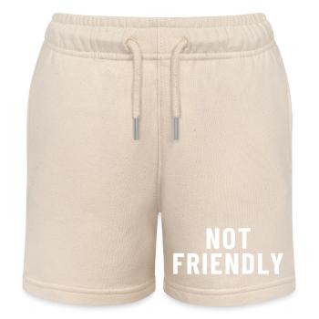 Not Friendly - Kinder Organic Joggingshorts Mini Bolter von Stanley/Stella - Natur - Vorne