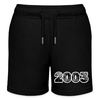 Jahr 2003 - Kinder Organic Joggingshorts Mini Bolter von Stanley/Stella - Schwarz - Vorne