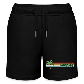 Holidays Corsica - Kids Organic Sweat Shorts by Stanley/Stella - black - Front