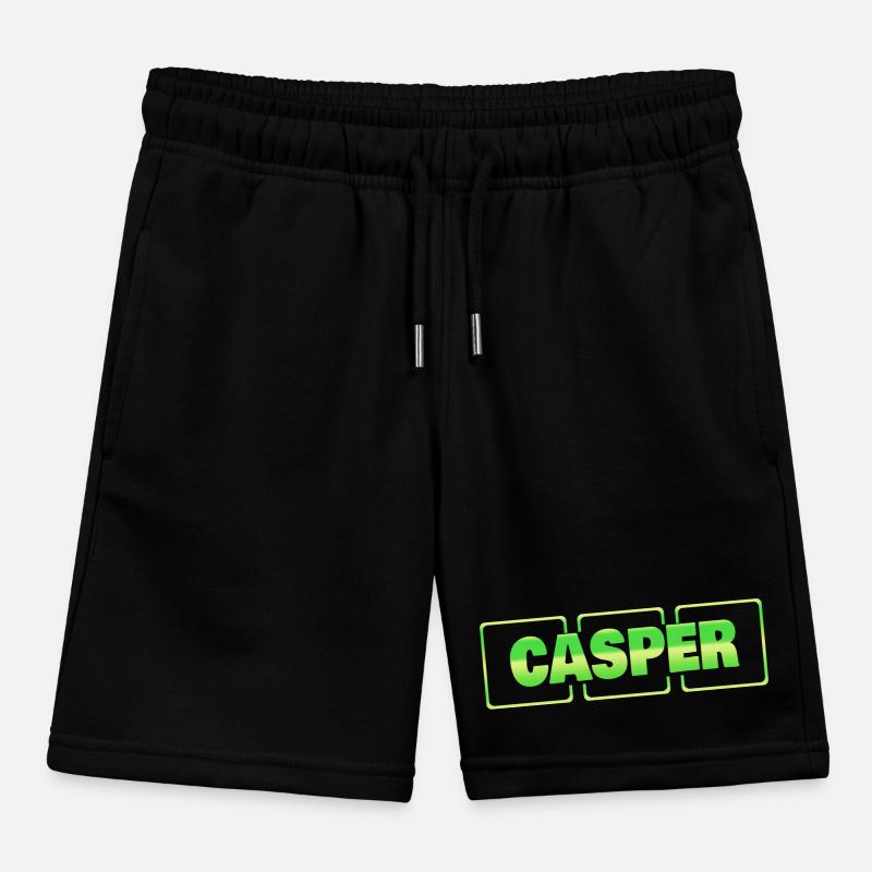 Casper as a gift idea Kids Organic Sweat Shorts by Stanley/Stella