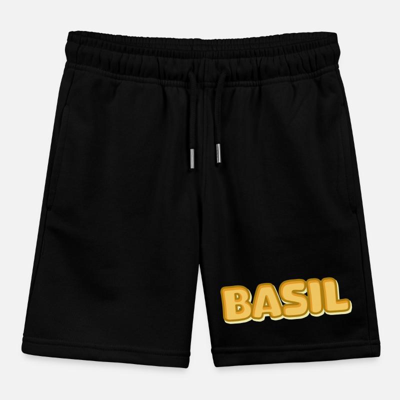 Basilic Basilic Short de jogging enfant bio Stanley/Stella