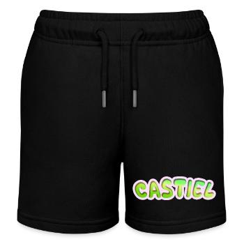 Castiel comme métier - Short de jogging enfant bio Stanley/Stella - noir - Devant