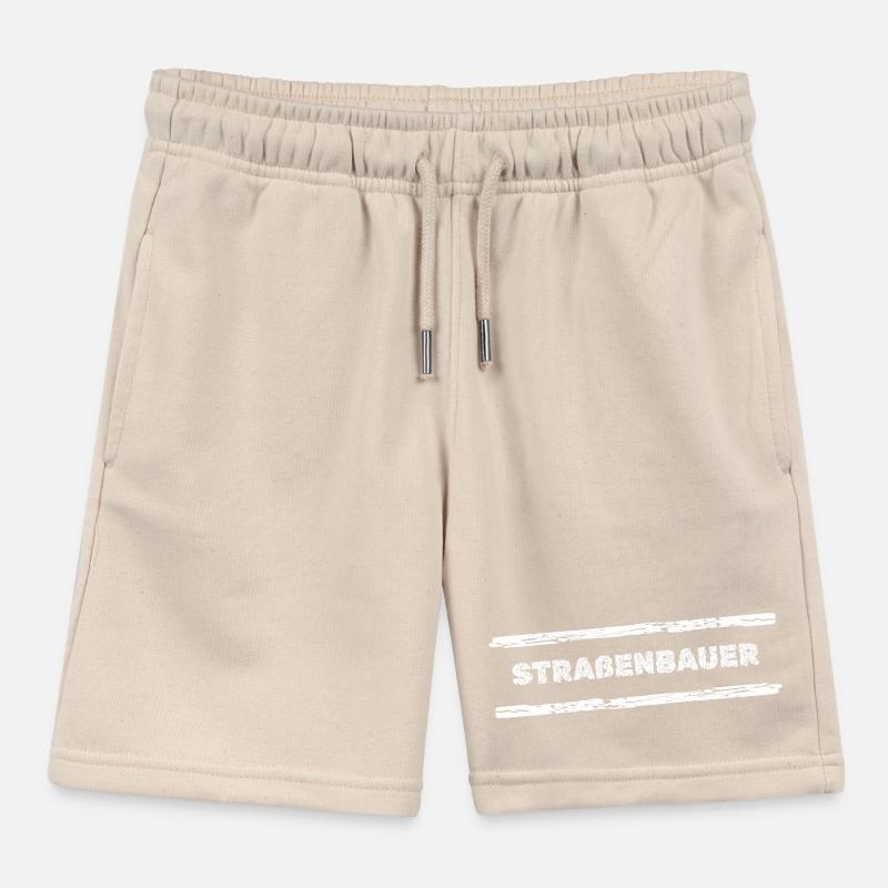 Constructeurs de routes Short de jogging enfant bio Stanley/Stella