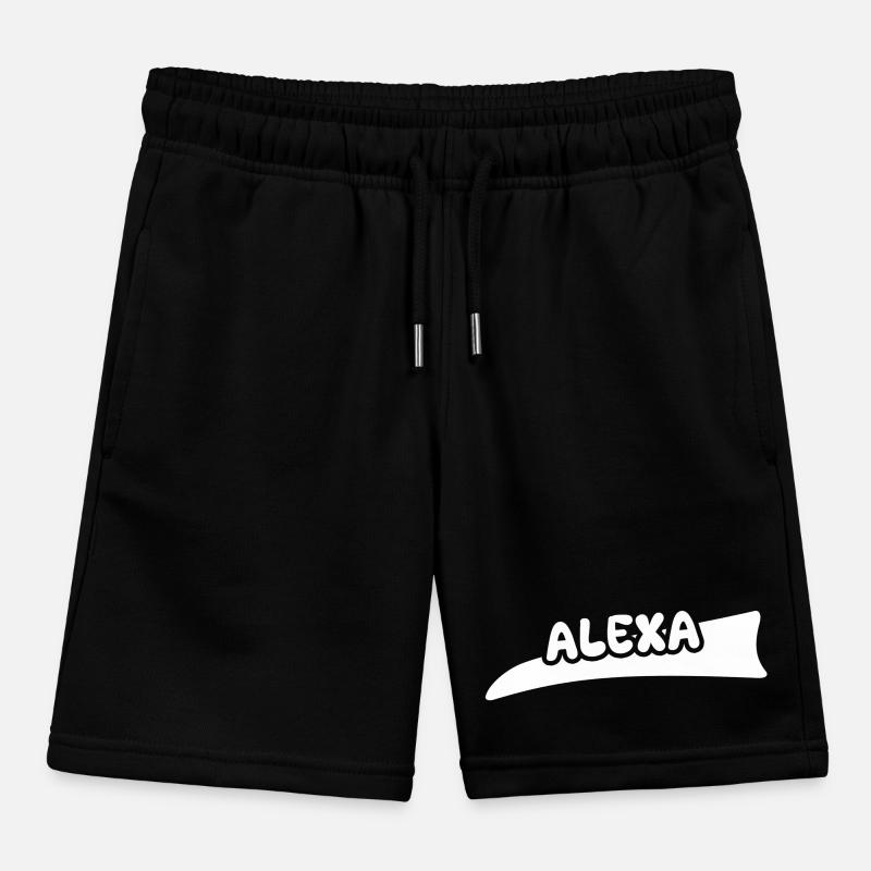 Gift for Alexa Kids Organic Sweat Shorts by Stanley/Stella