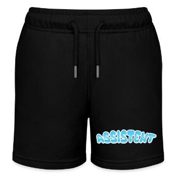Gift for Assistant - Kids Organic Sweat Shorts by Stanley/Stella - black - Front