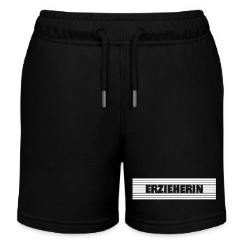 Geschenk für Erzieherin - Kinder Organic Joggingshorts Mini Bolter von Stanley/Stella - Schwarz - Vorne