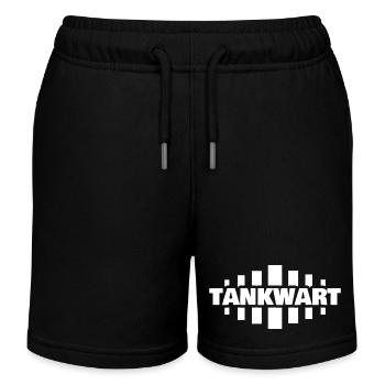 Occupation: Gas station attendant - Kids Organic Sweat Shorts by Stanley/Stella - black - Front