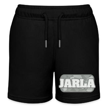 Jarla comme santé - Short de jogging enfant bio Stanley/Stella - noir - Devant