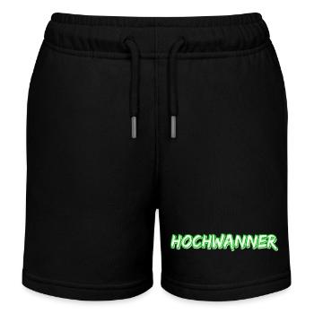 Trekking Hochwanner - Short de jogging enfant bio Stanley/Stella - noir - Devant