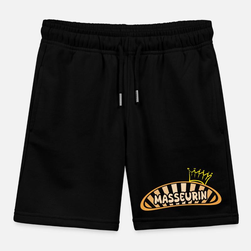 Occupation: masseuse Kids Organic Sweat Shorts by Stanley/Stella