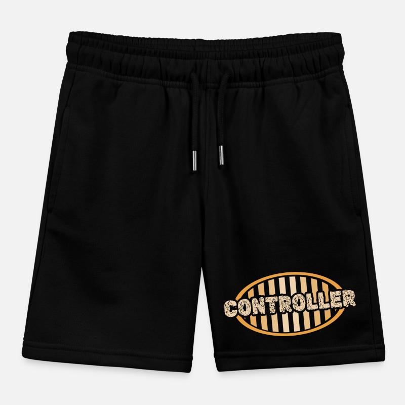 Controller as a job Kids Organic Sweat Shorts by Stanley/Stella