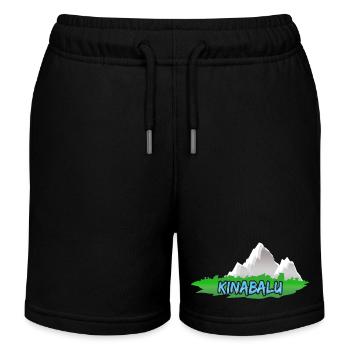 Kinabalu dans le rôle de Kinabalu - Short de jogging enfant bio Stanley/Stella - noir - Devant