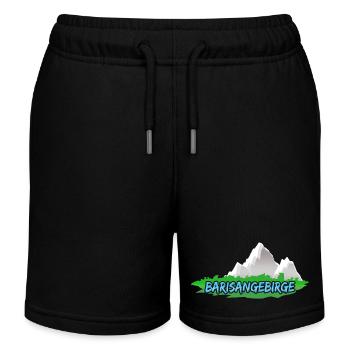 Monts Barisan - Short de jogging enfant bio Stanley/Stella - noir - Devant