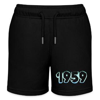 1959 - Kinder Organic Joggingshorts Mini Bolter von Stanley/Stella - Schwarz - Vorne