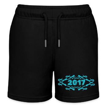Geschenkidee 2017 - Kinder Organic Joggingshorts Mini Bolter von Stanley/Stella - Schwarz - Vorne