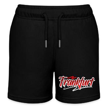 Frankfurt - Kinder Organic Joggingshorts Mini Bolter von Stanley/Stella - Schwarz - Vorne