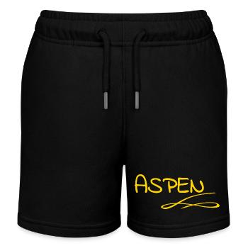 Tremble - Short de jogging enfant bio Stanley/Stella - noir - Devant