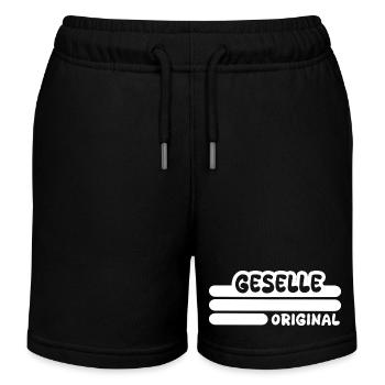 Beruf Geselle - Kinder Organic Joggingshorts Mini Bolter von Stanley/Stella - Schwarz - Vorne