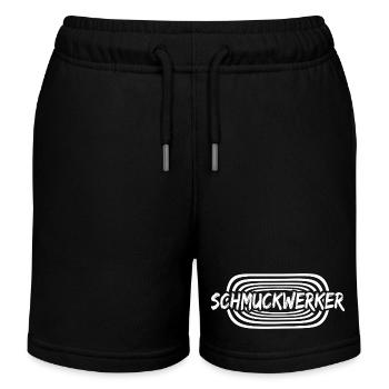 Arbeit Schmuckwerker - Kinder Organic Joggingshorts Mini Bolter von Stanley/Stella - Schwarz - Vorne