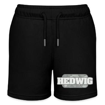 Gift for Hedwig - Kids Organic Sweat Shorts by Stanley/Stella - black - Front