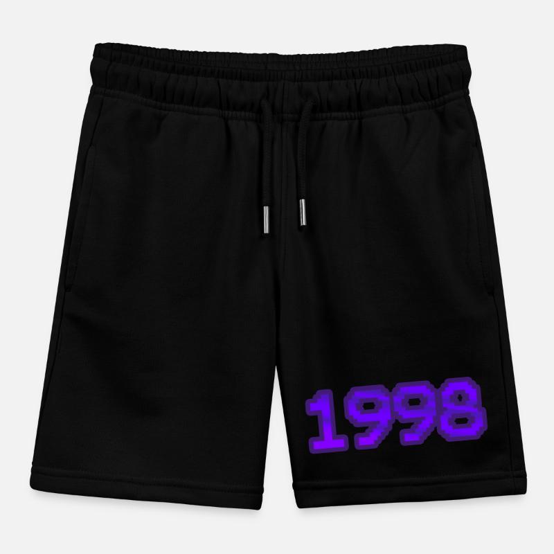 Computer 1998 Kids Organic Sweat Shorts by Stanley/Stella