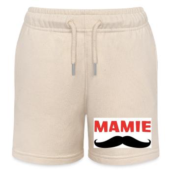 MAMIE - Short de jogging enfant bio Stanley/Stella - écru doux - Devant