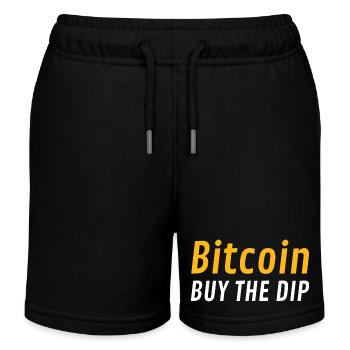Bitcoin Acheter la baisse - Short de jogging enfant bio Stanley/Stella - noir - Devant