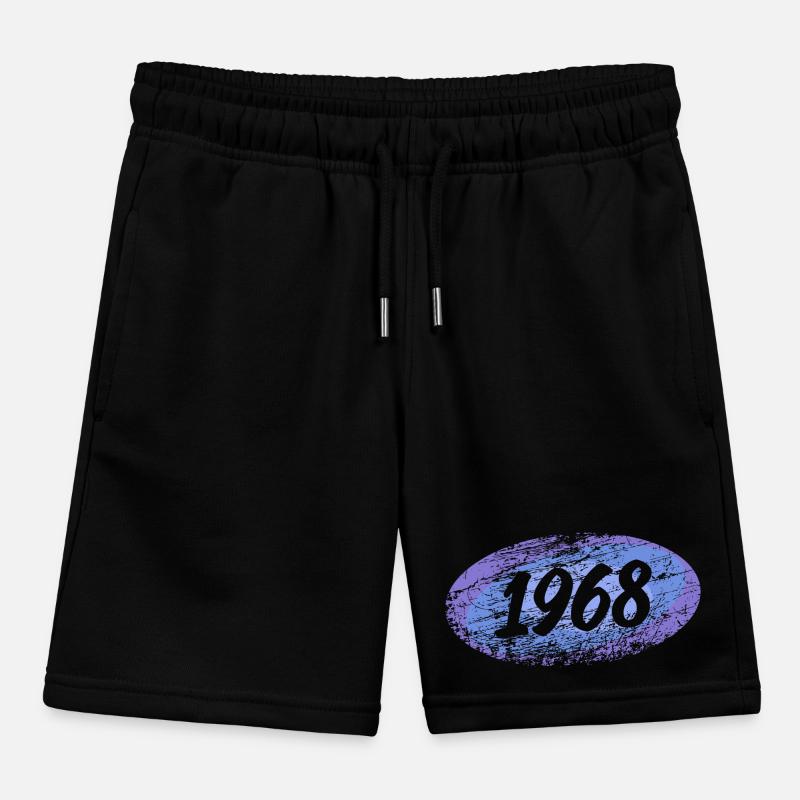 1968 1968 Kids Organic Sweat Shorts by Stanley/Stella