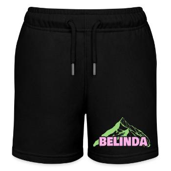 Alpinisme Belinda - Short de jogging enfant bio Stanley/Stella - noir - Devant