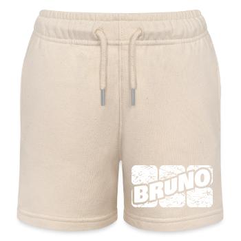 Bruno als Bruno - Kinder Organic Joggingshorts Mini Bolter von Stanley/Stella - Natur - Vorne