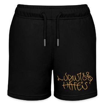 Ludwigshafen Art de rue - Short de jogging enfant bio Stanley/Stella - noir - Devant