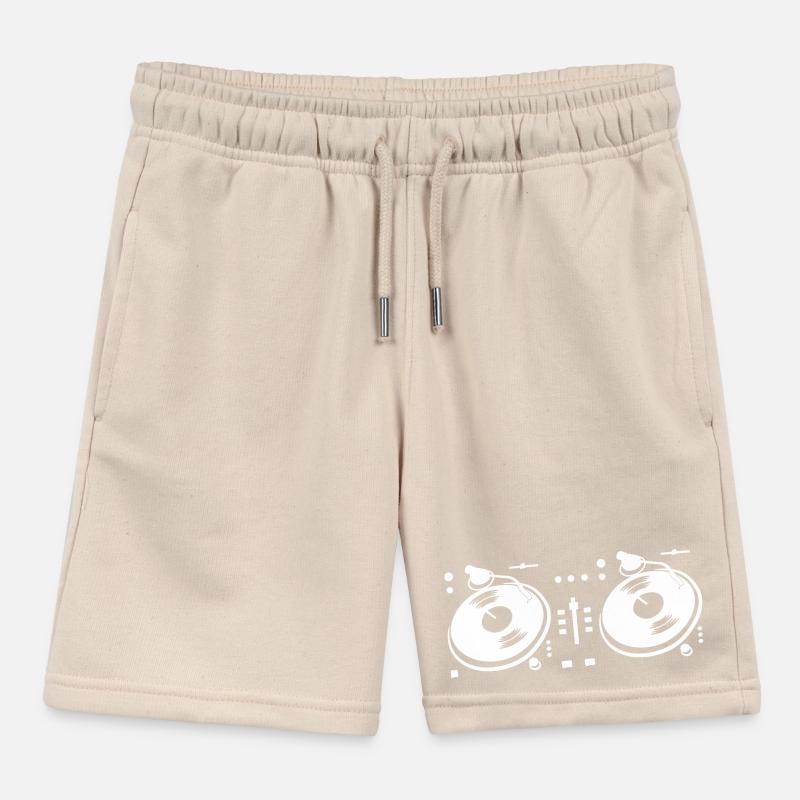DJ Turntable Kinder Organic Joggingshorts Mini Bolter von Stanley/Stella