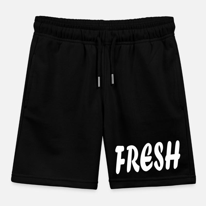 Frischer, einfacher Text Kinder Organic Joggingshorts Mini Bolter von Stanley/Stella