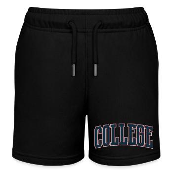Graphic Design College University Student - Kids Organic Sweat Shorts by Stanley/Stella - black - Front
