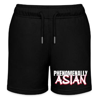 De manière phénoménale, l’autonomisation du patrimoine asiatique - Short de jogging enfant bio Stanley/Stella - noir - Devant
