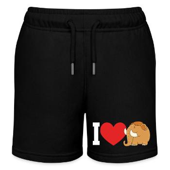 Mammoth - Kids Organic Sweat Shorts by Stanley/Stella - black - Front