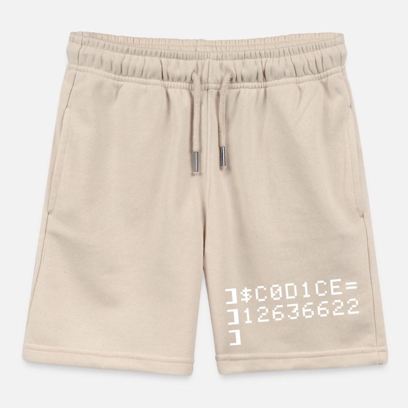 C0D1CE Codice 8-Bit Esadecimale Code Nerd Pix Kinder Organic Joggingshorts Mini Bolter von Stanley/Stella