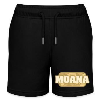 Moana als Bio - Kinder Organic Joggingshorts Mini Bolter von Stanley/Stella - Schwarz - Vorne