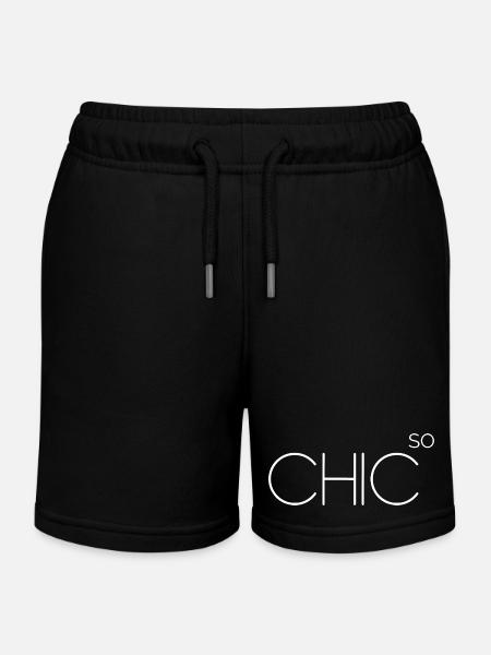 So schick - Kinder Organic Joggingshorts Mini Bolter von Stanley/Stella - Schwarz